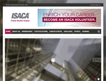 Tablet Screenshot of isacahouston.org